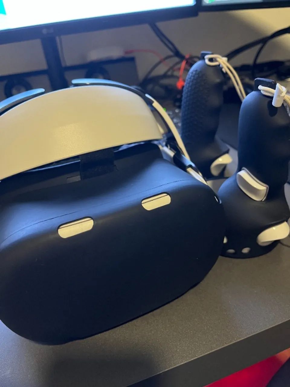 Meta Quest 2 + BoboVR M2 Pro + Base Carregamento + Case ++ - Impecável!!!! - Foto 4