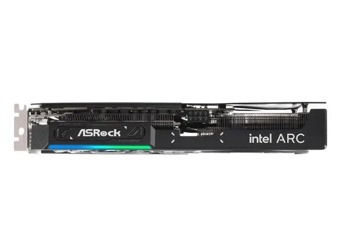 ASRock Intel Arc B580 Challenger OC 中古 Placa de Vídeo Intel Arc B580 12GB GDDR6 ASRock Challenger OC Dual