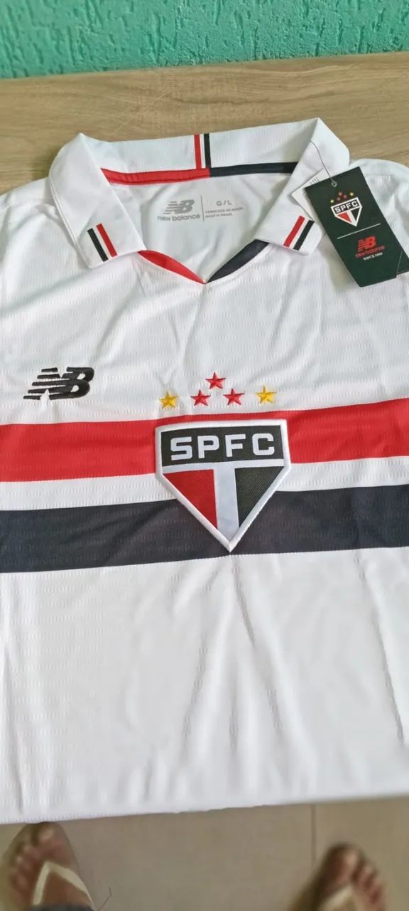 Camisa São paulo versão torcedor new balance 24/25 Roupas