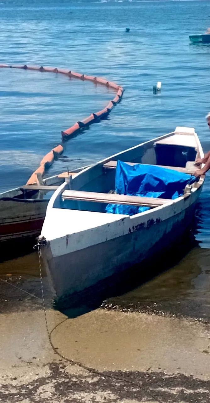 Barco de fibra com motor a diesel  - Foto 2