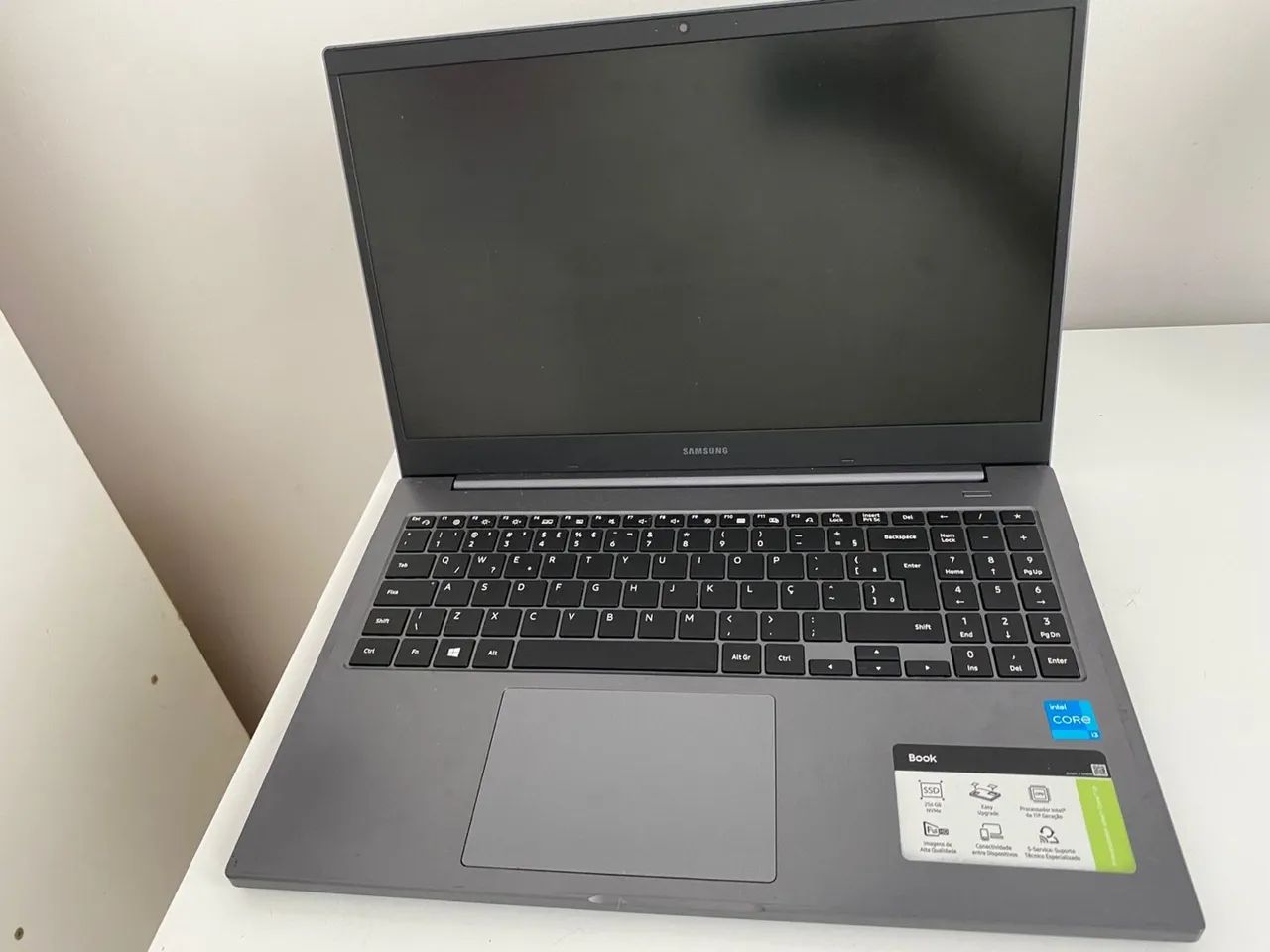 Notebook Samsung book seminovo i3 11º 256gb ssd tela full hd 