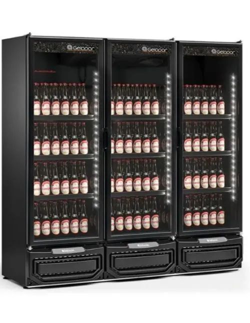 NZ. Cervejeira 3 portas Full Black GELOPAR 