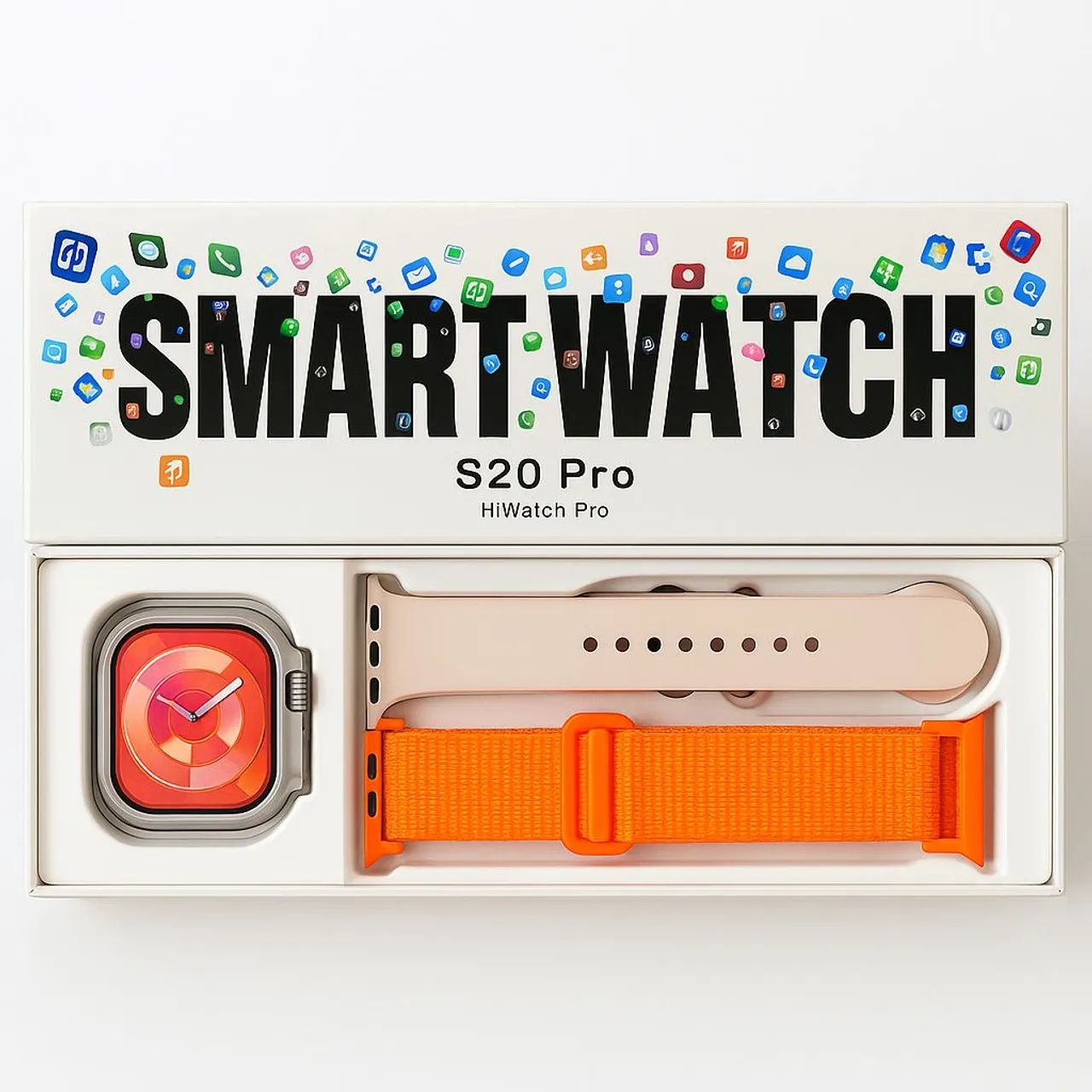 Smartwatch S20 Pro HiWatch Pro - Novo! Feminino 