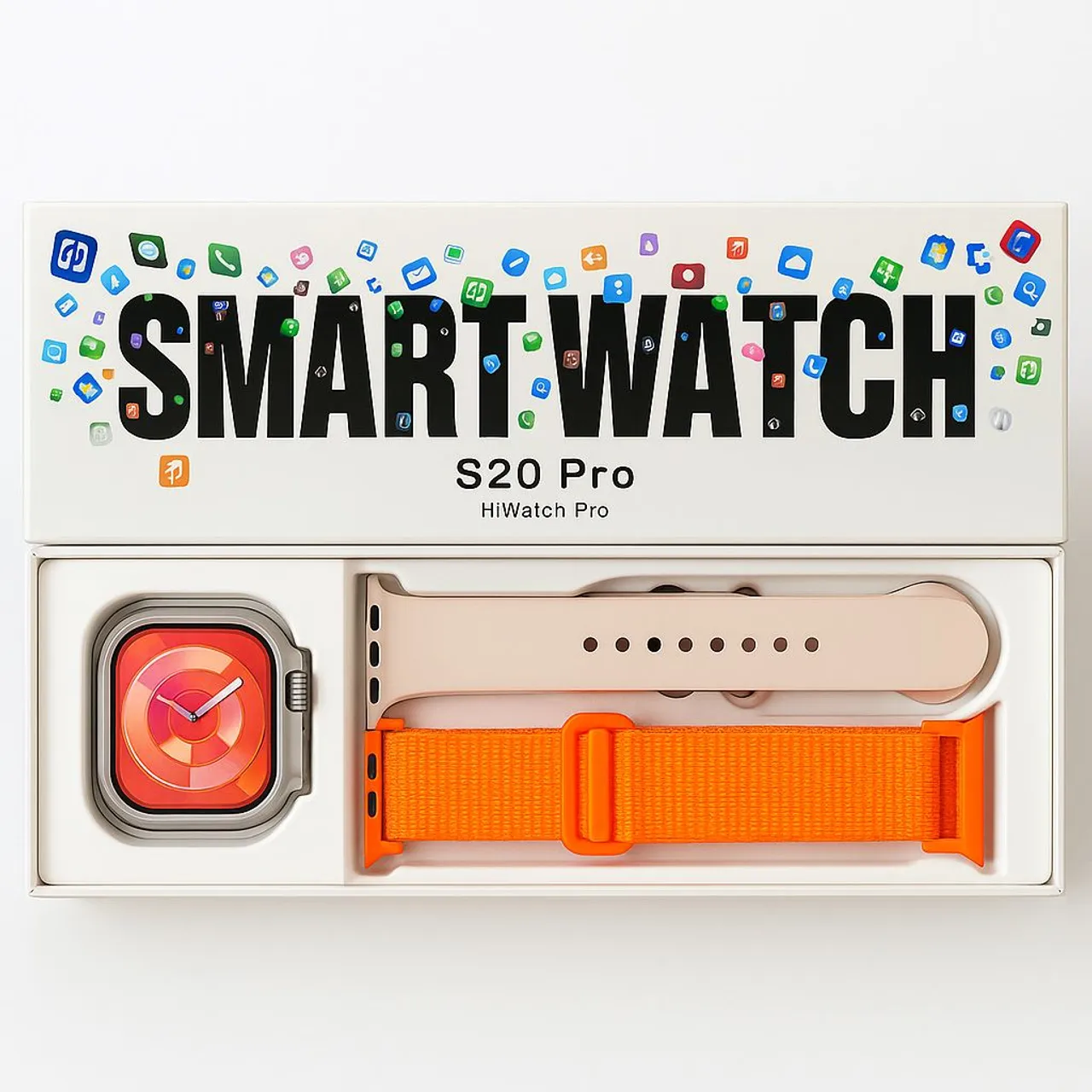 Smartwatch S20 Pro HiWatch Pro - Novo! Feminino