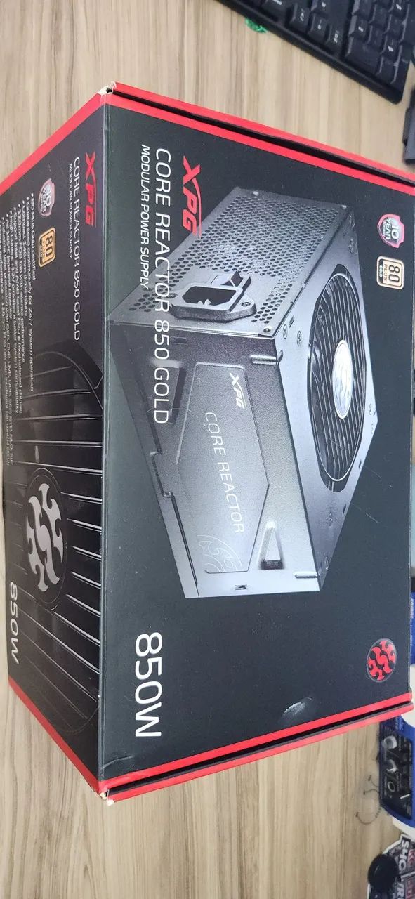 Fonte modular  XPG 850W Gold 80 Plus