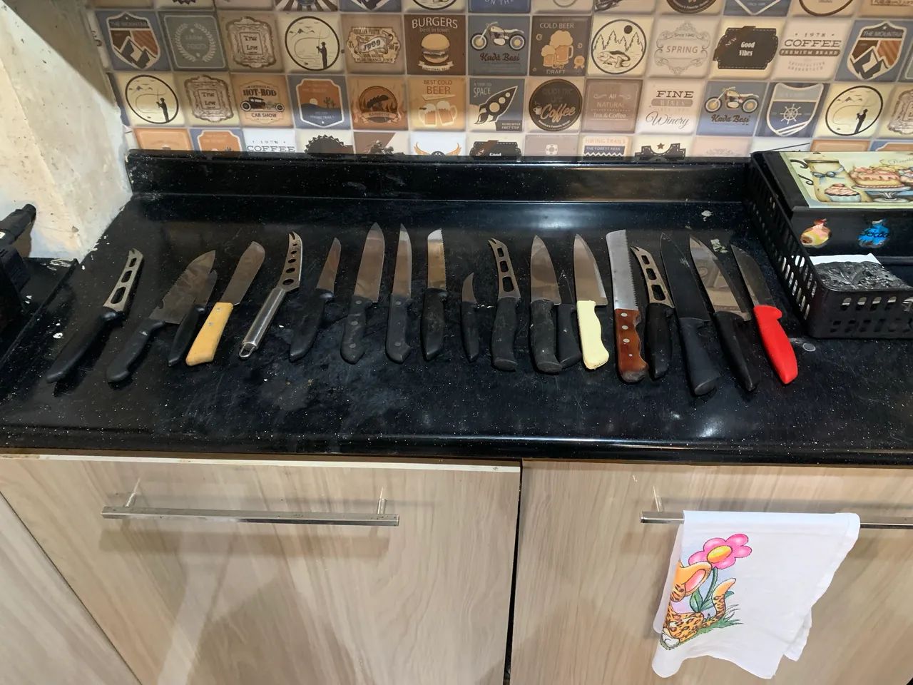 17 facas por 50,00 - Foto 3