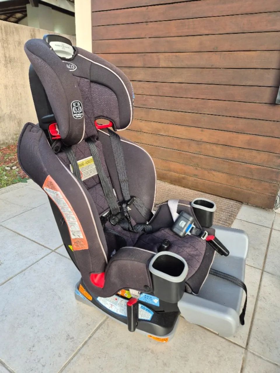 Cadeirinha Graco Extend2fit Platinum com Isofix - Foto 5