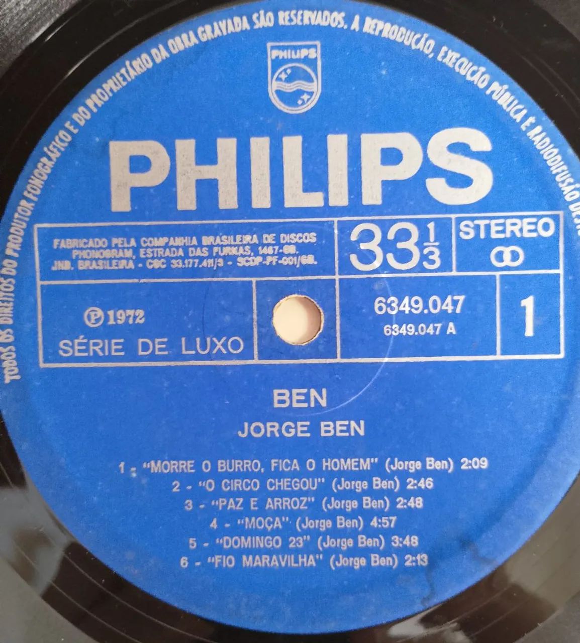 Jorge Ben Jor - Ben 1972 Primeira Edição  - Foto 5