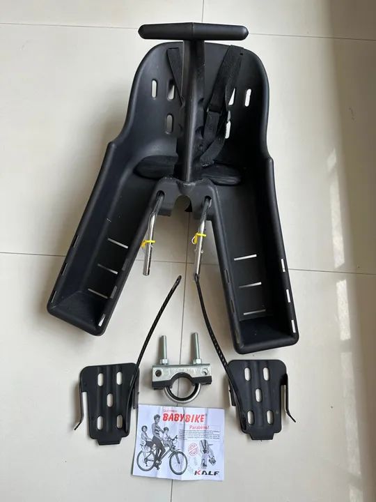 Cadeirinha infantil para bicicleta (frontal) - Foto 5