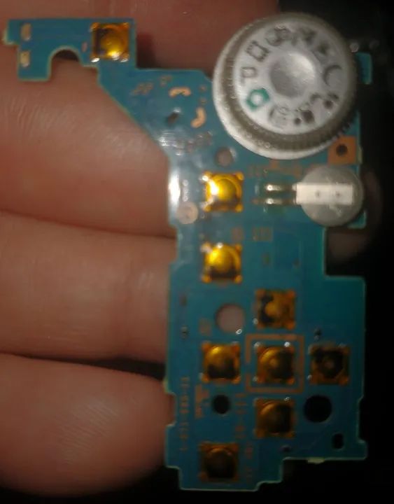 Carcaça traseira câmera Sony w35 com placa de Funções e botão  - Foto 2