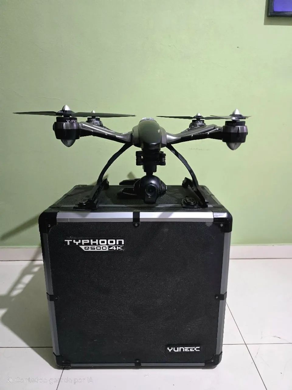 Drone Yuneec Typhoon Q500 4K - Completo! - Foto 2