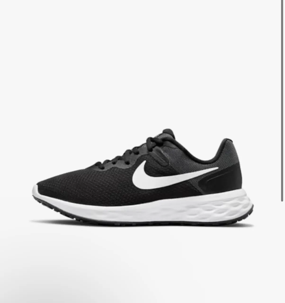 Tênis Nike Revolution 6 - Preto e Branco