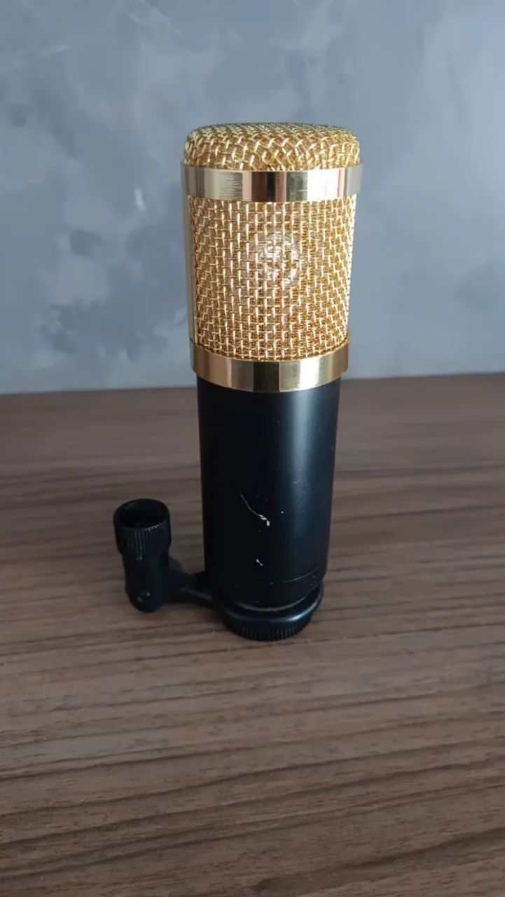 Microfone Condensador para Home Estúdio 64297327301635121