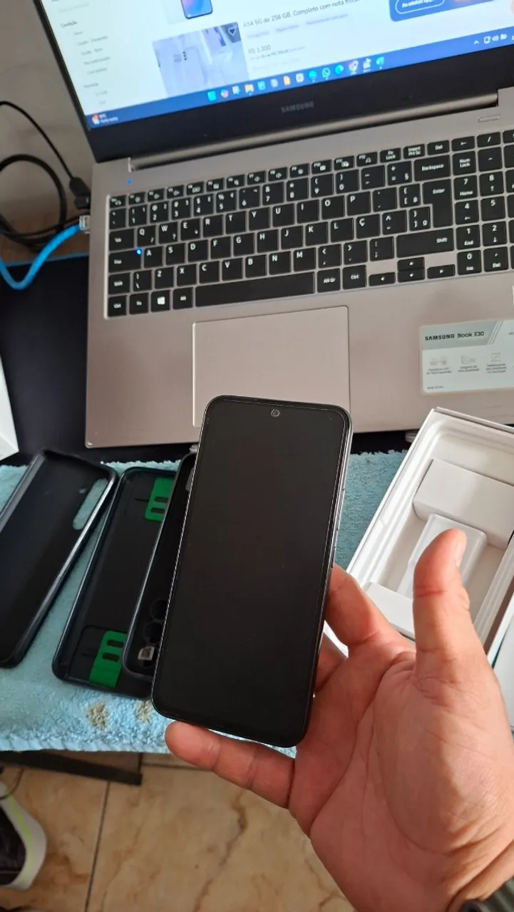 Samsung Galaxy A54 completo com nota