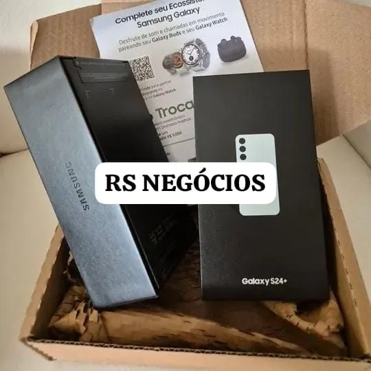 S24 Plus 256gb, Novo Lacrado + NF (Até 12x)
