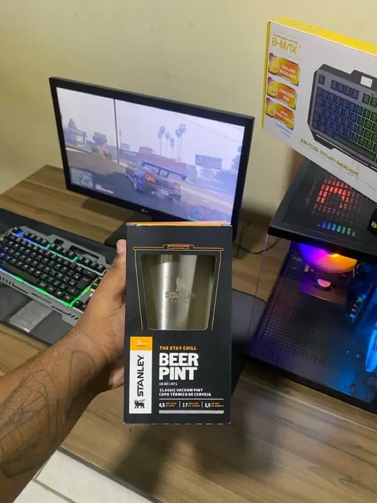 Pc gamer Xeon E5 2640 v3 16gb ram K2200 4gb Ssd 128gb Hd 500gb periféricos + Brinde  - Foto 6