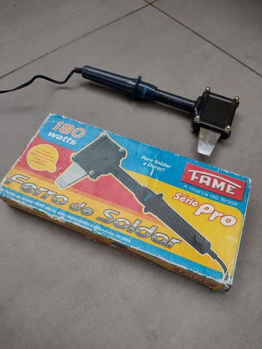 Ferro de Soldar FAME Série Pro 180W 220 volts - Foto 2