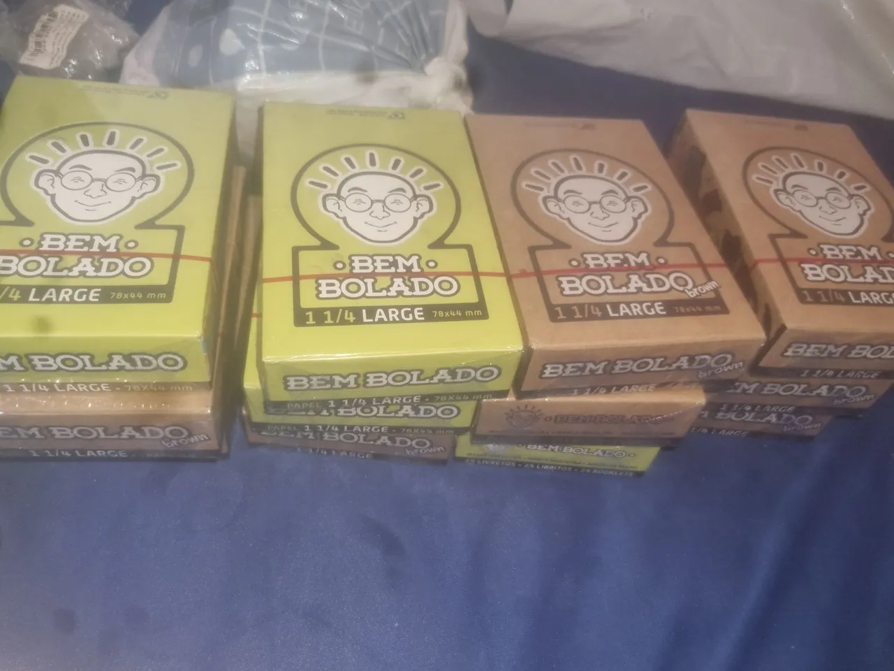 Ceda - Caixas com 25 unidades de de Papel para enrolar Bem Bolado 1 1/4 Large