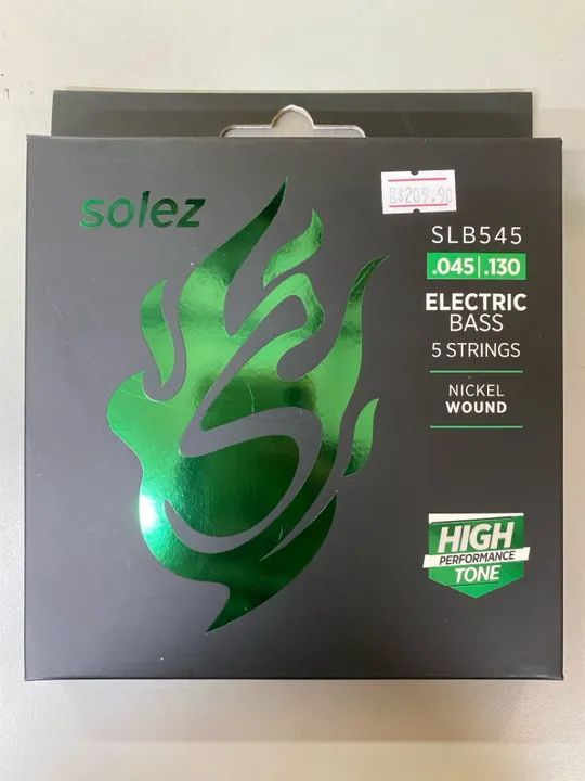 Encordoamento Baixo Solez 5 Cordas 45/130 SLB545