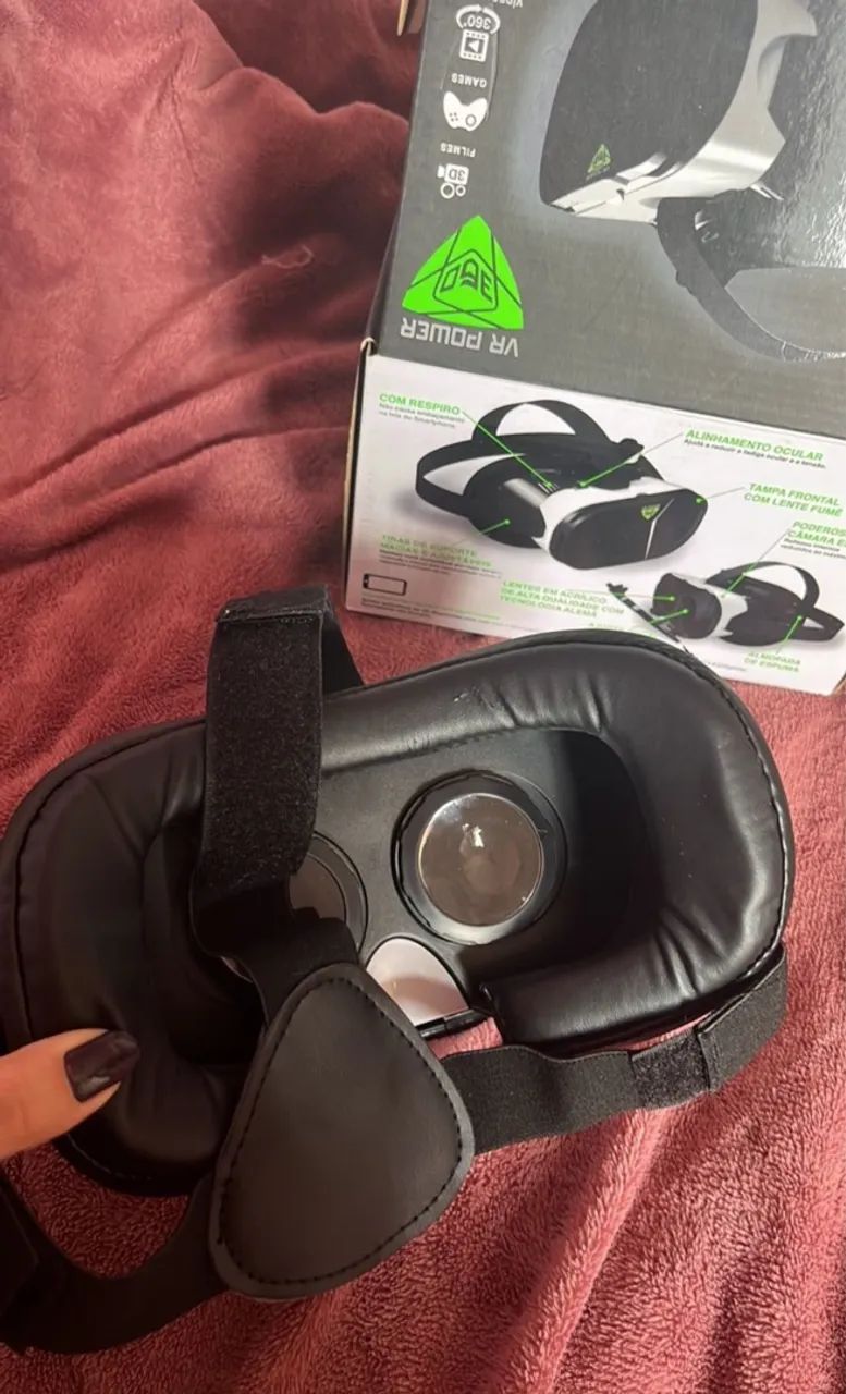 Óculos de Realidade Virtual VR POWER - Foto 2