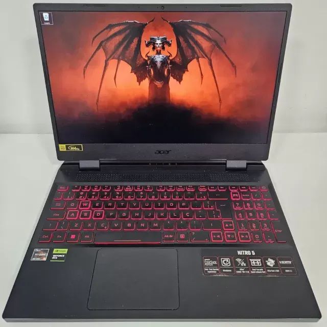 Notebook Acer Nitro Ryzen 5 7535HS - 16Gb Ram - RTX 3050 - 1Tb SSD