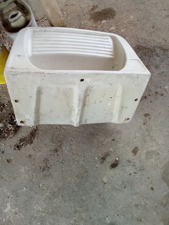 Cuba de Lavar Roupa em Cerâmica - Foto 2