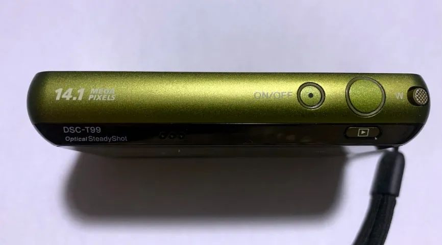 Câmera Sony Cybershot -DSC-T99/B 14.1 Megapixel - GREEN - Raridade - Foto 4