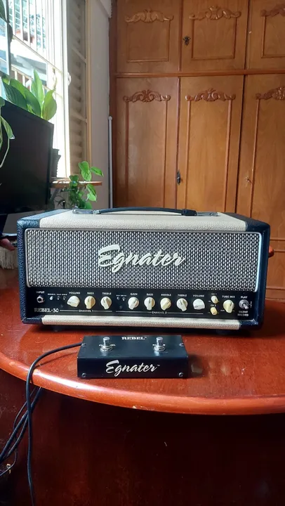 Amplificador Valvulado EGNATER REBEL 30wts Boutique TOP!
