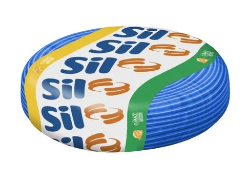 Cabo Flexível 750V 6mm² Antichama - Sil - Rolo 100m