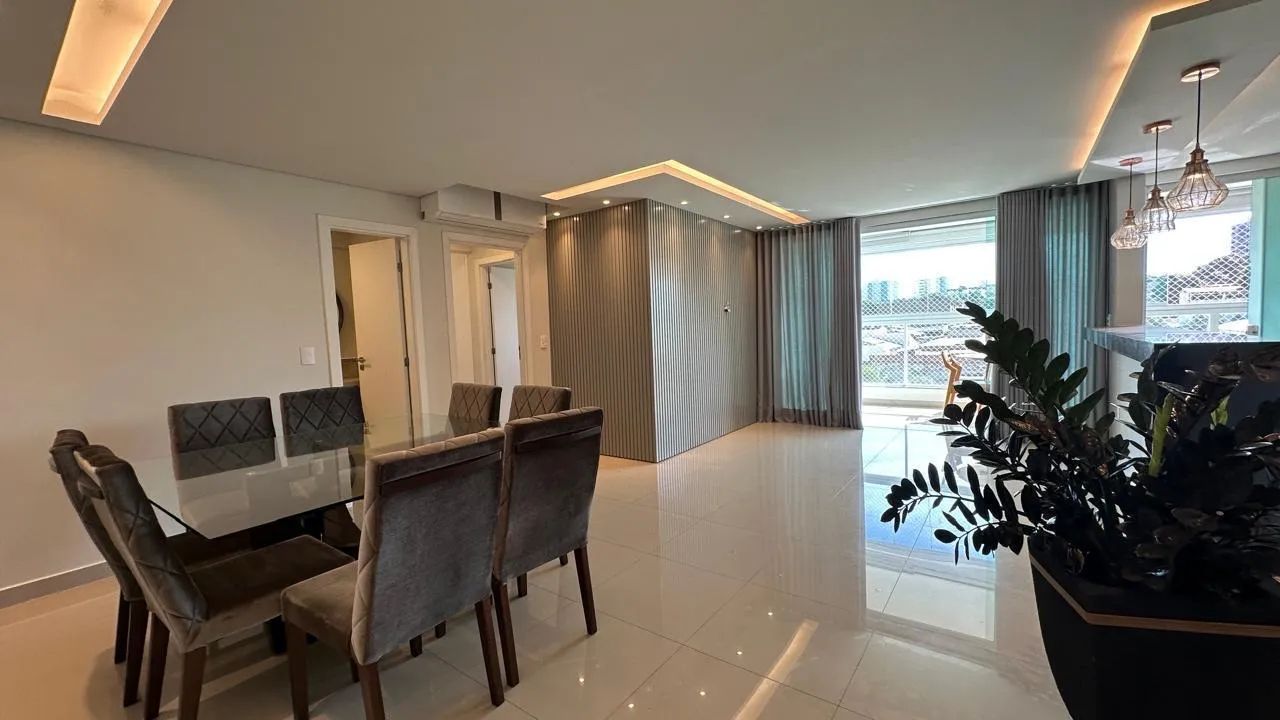 Excelente apartamento montado de armários e ar condicionado 