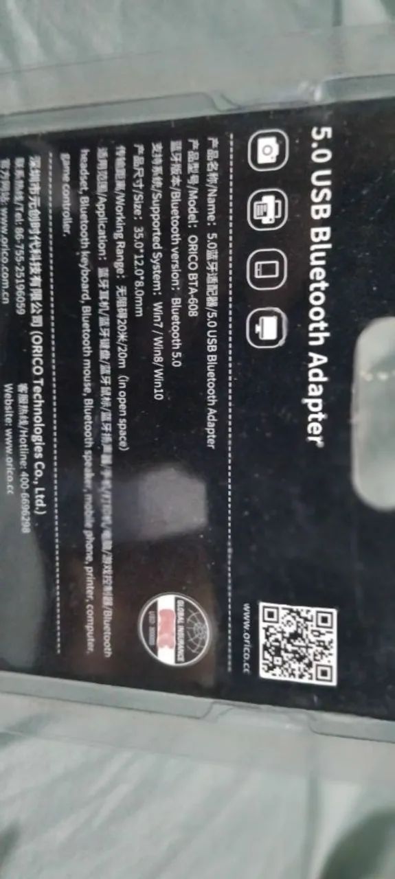 Dongle Bluetooth 5.0 Orico - Foto 2