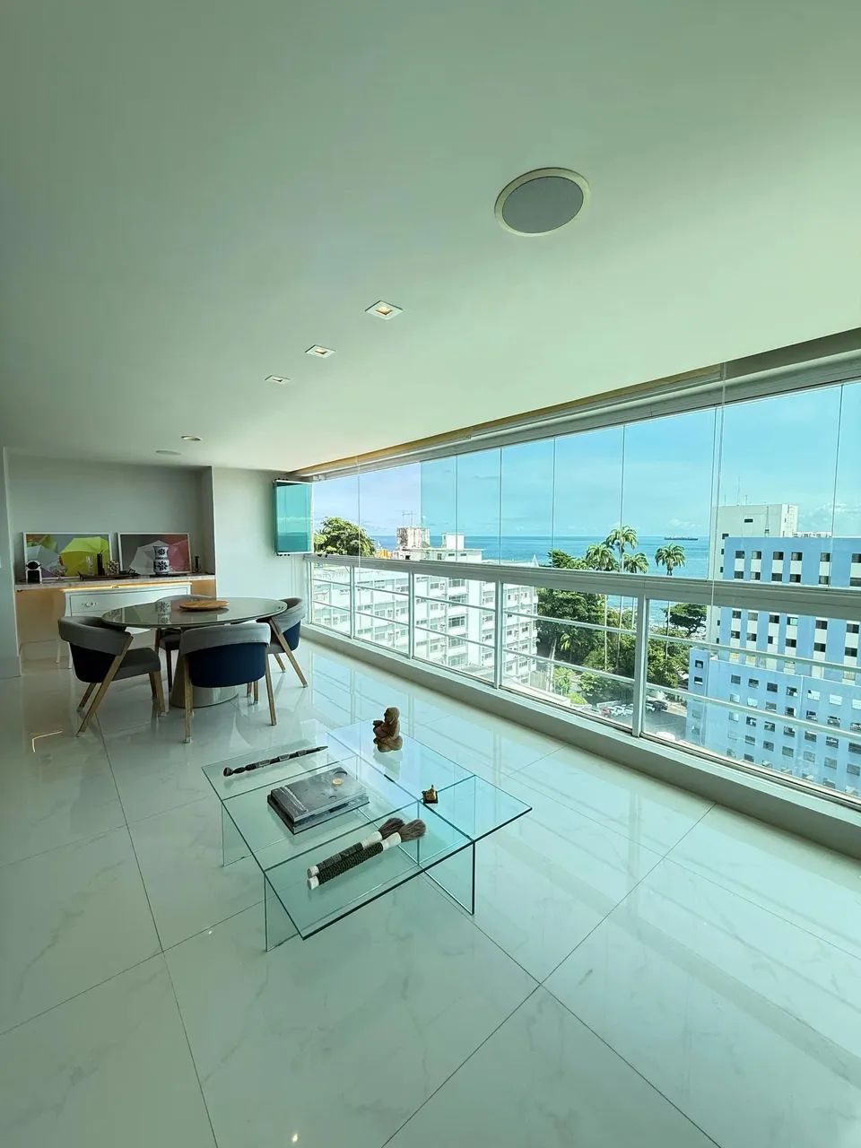 Apartamento a venda na barra com 2 suites sala ampliada 181m² no barra porto - Foto 2