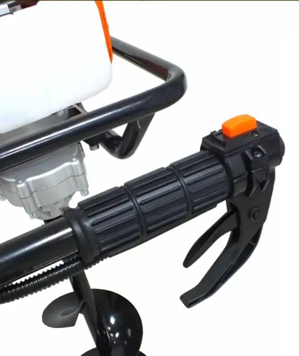 Perfurador De Solo 2t 52cc 2,5hp com broca 80x15 Vps520 Vulcan - Foto 5