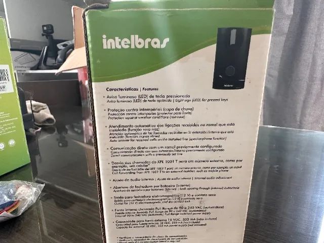 Porteiro eletronico intelbras XPE1001 T para central telefonica - Foto 3
