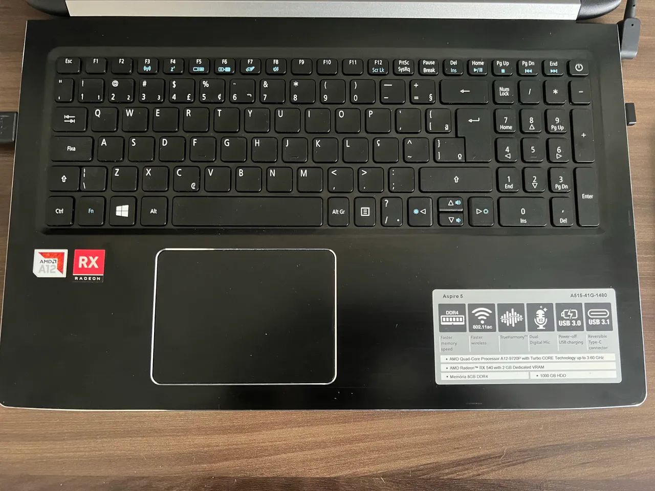 Acer Aspire 5 (modelo A515-41G-1480)  - Foto 2