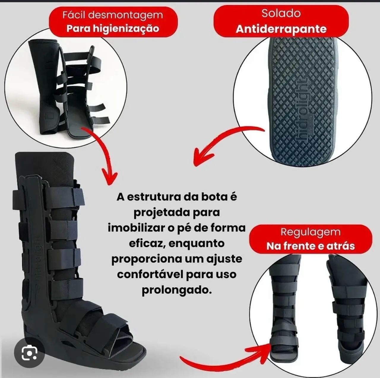 Bota imobilizadora - Foto 2