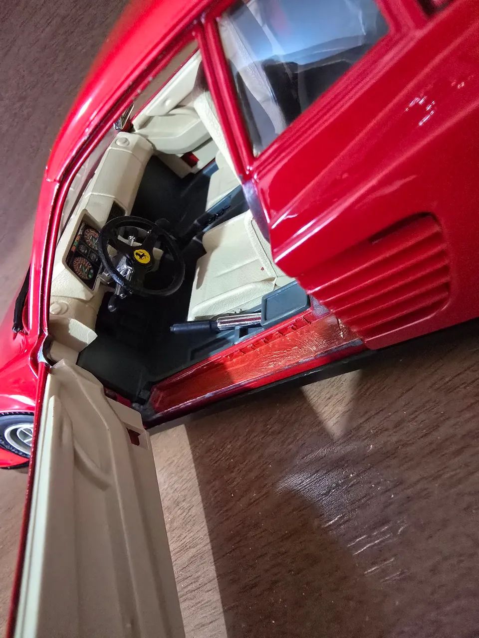 Ferrari testarossa 1/18 Burago - Hobbies e coleções - Jardim Terra