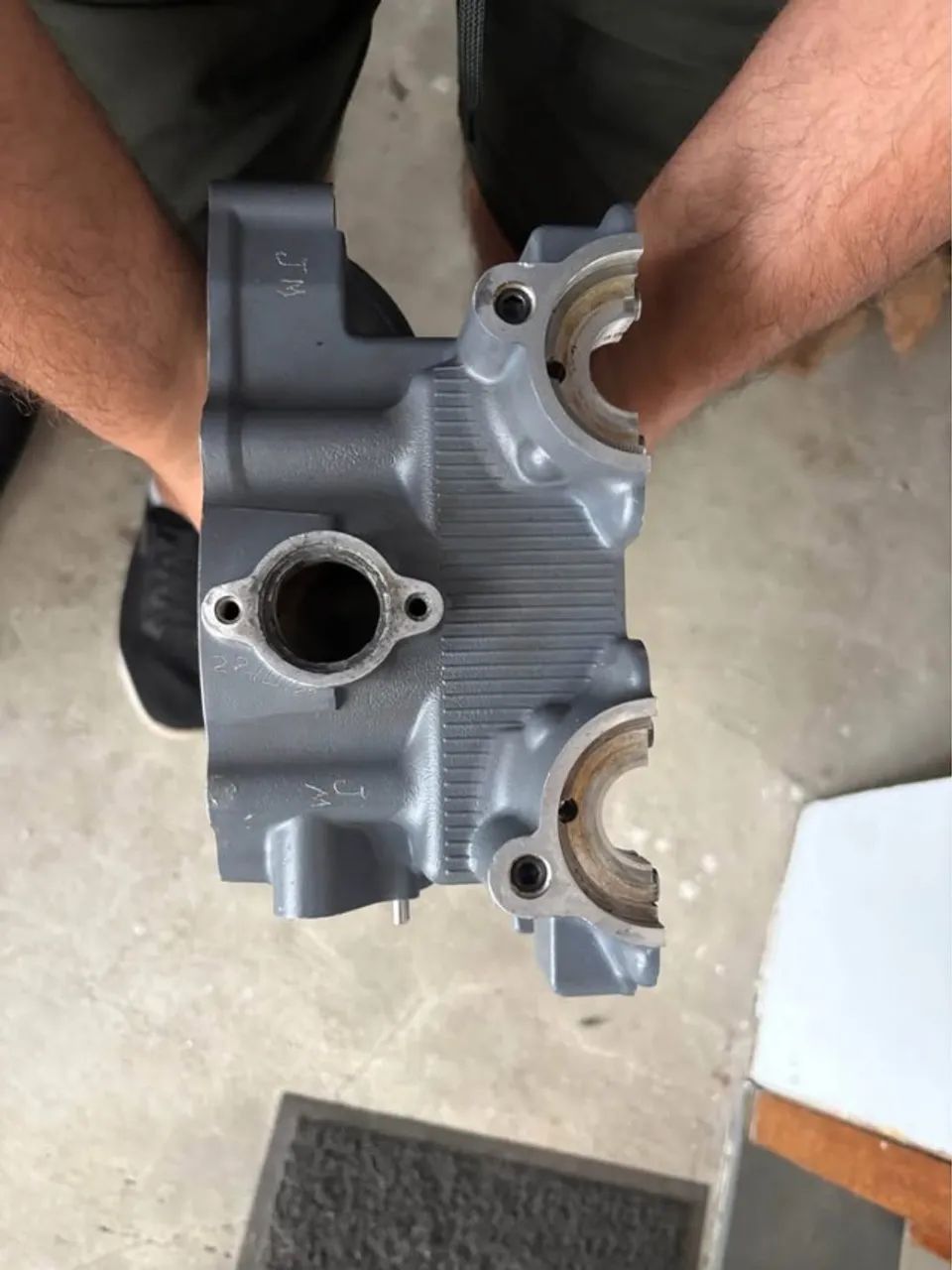 Cabeçote f90 yamaha motor de popa pronto pra uso e sem contato com água salgada. - Foto 5