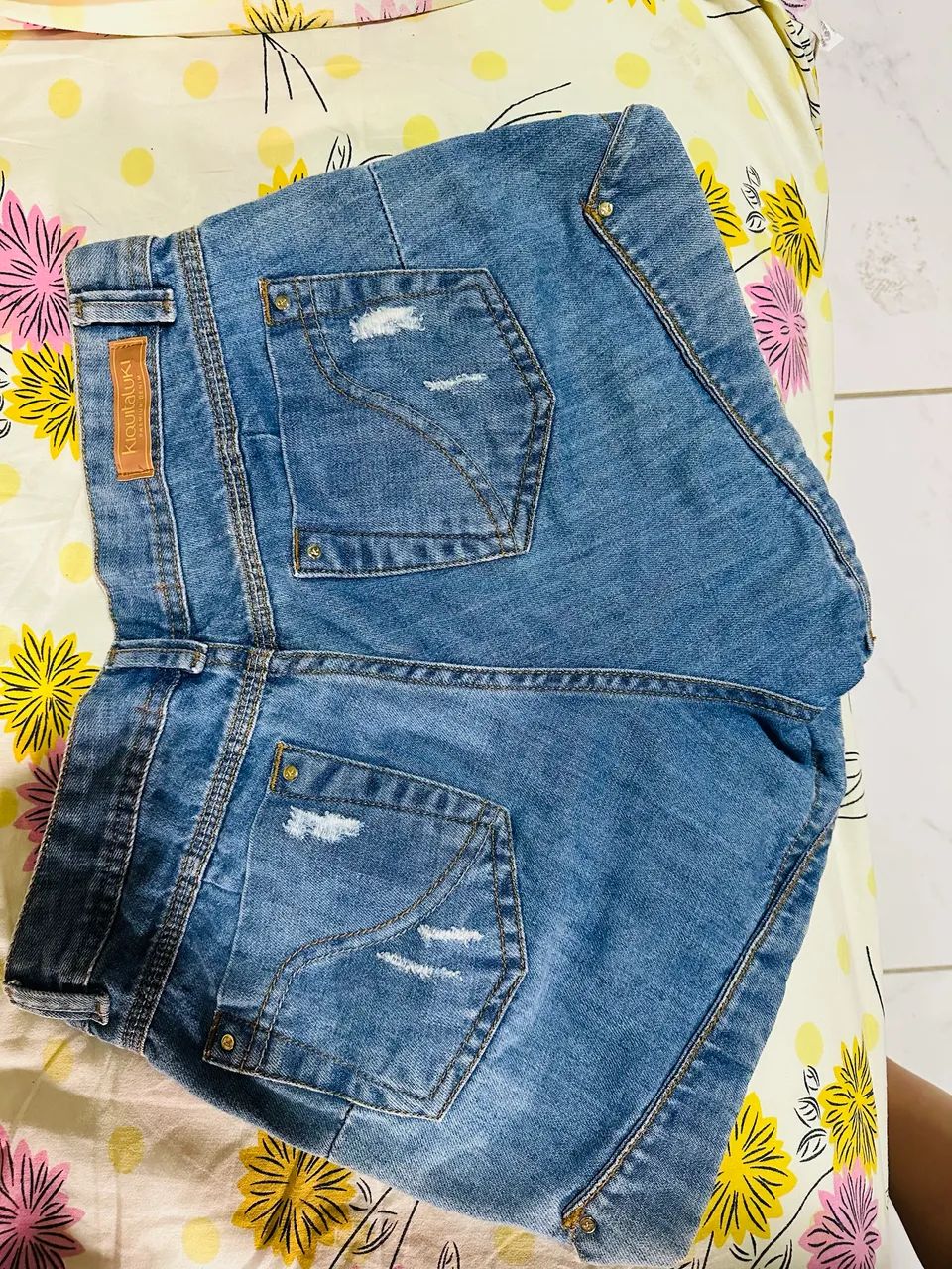 Short Jean da kiquitaluki - Foto 4
