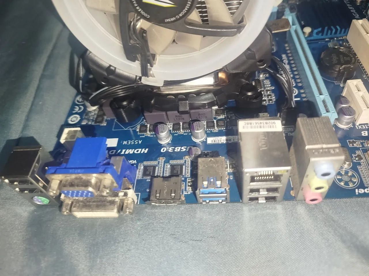 Kit Xeon LGA1155 Gigabyte Z77 com 24GB ram - Foto 3
