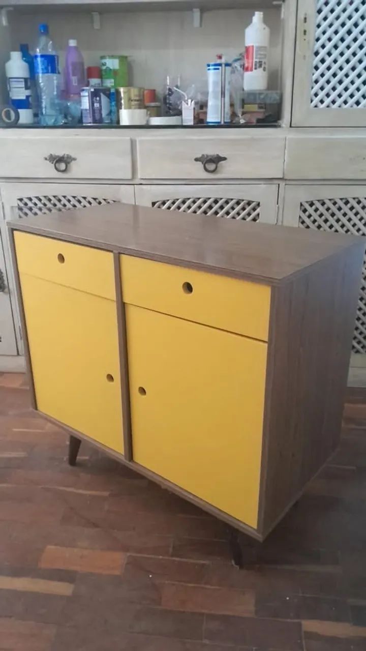 Cômoda MDF 2 gavetas e 2 portas - Art Decor Moderno - Foto 3