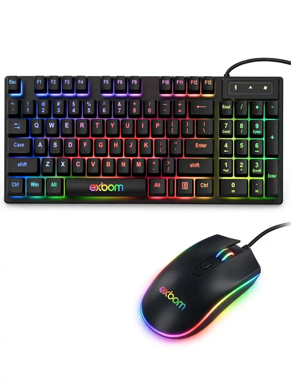 Teclado e mouse