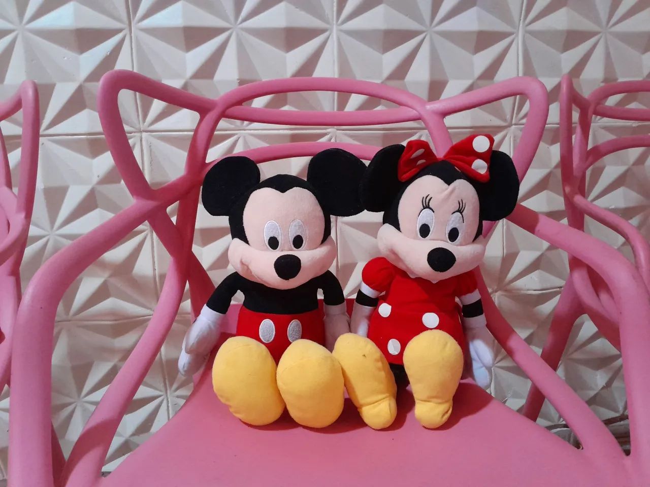 Pelúcia Mickey e Minnie da Disney - Foto 2