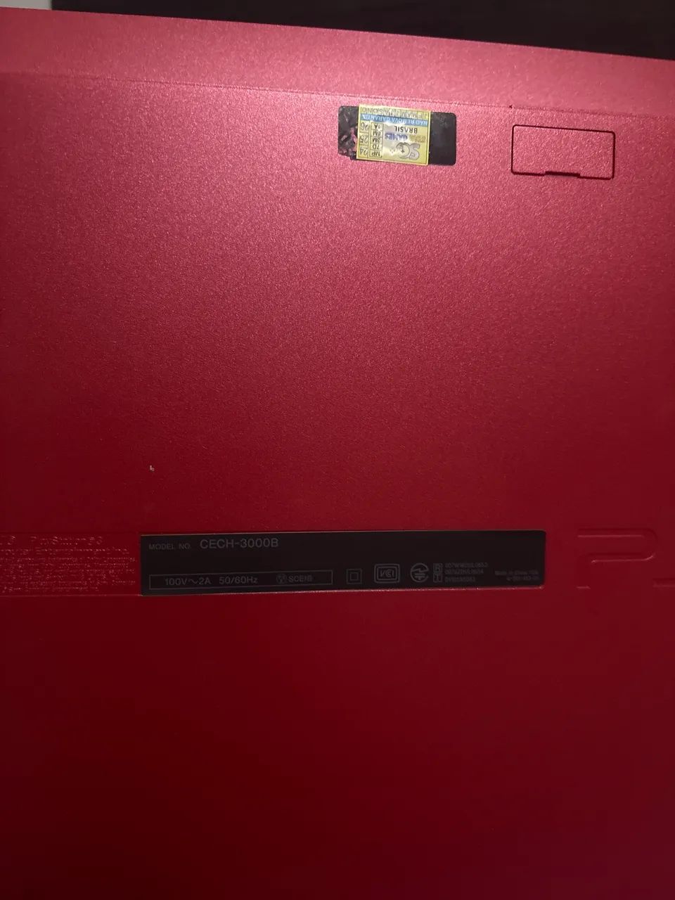 PS3 Slim - Scarlet Red - Foto 2