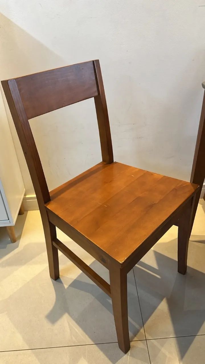 Mesa de jantar quadrada com 4 cadeiras da Oppa - Foto 2