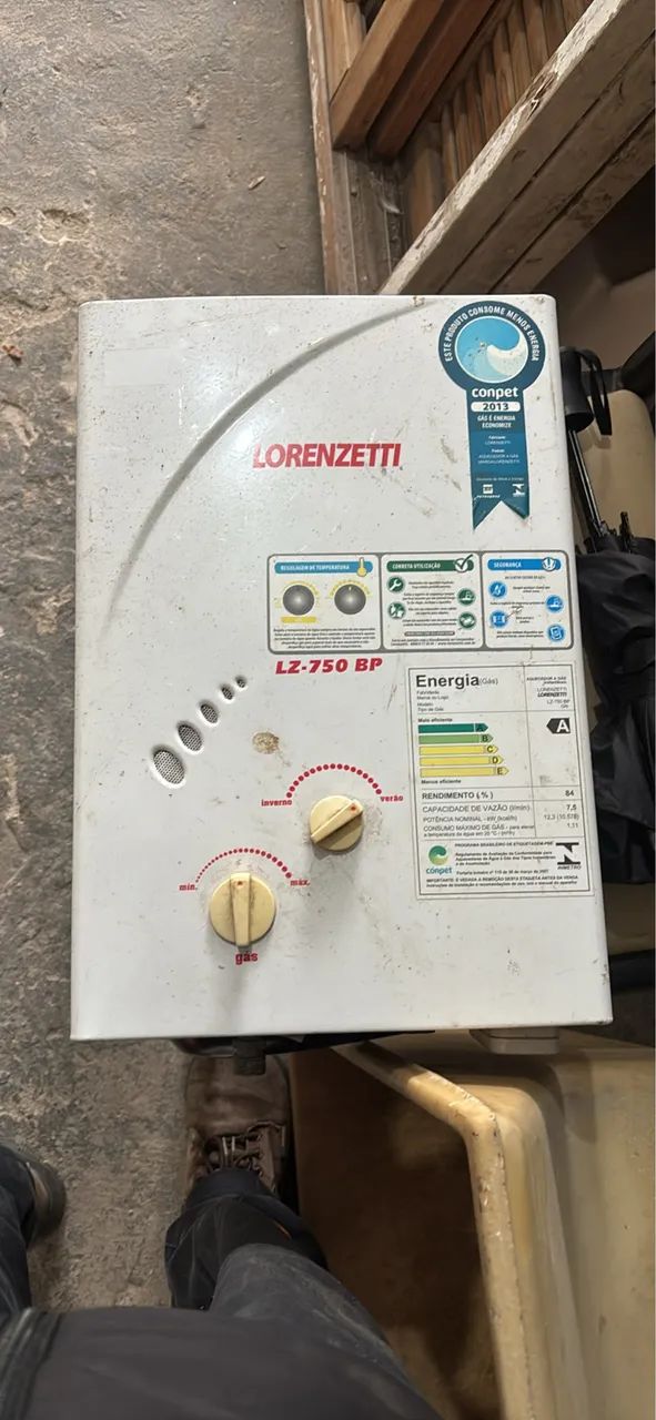 Aquecedor a gás lorenzetti - Foto 5