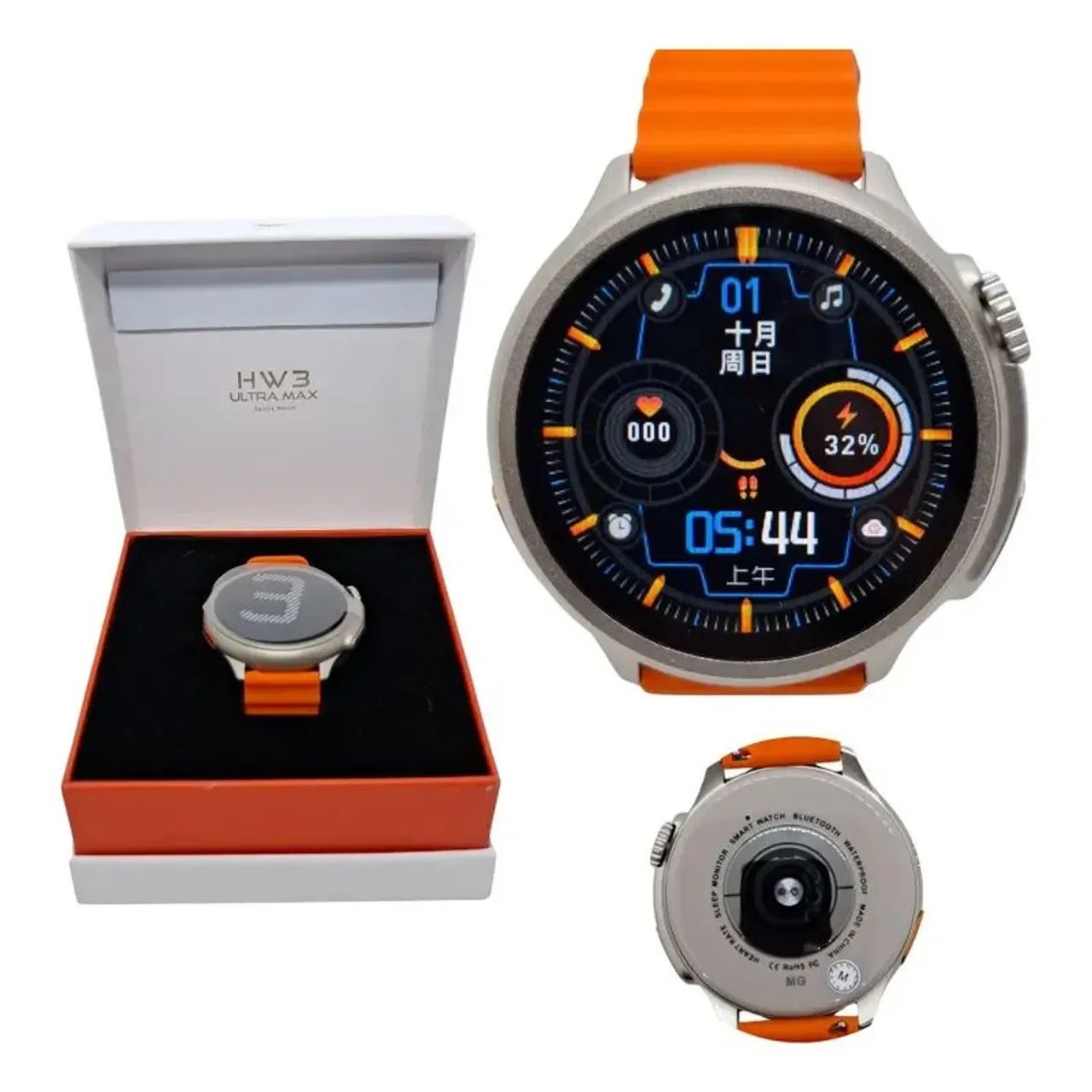 Smartwatch hw3 ultra max relógio inteligente - Smartwatches - Boa