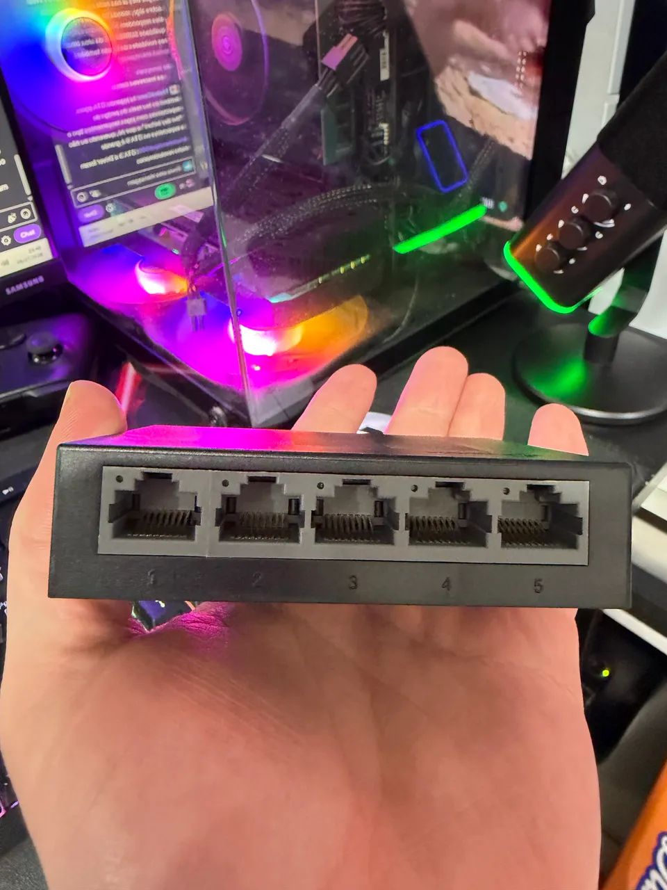Roteador Switch  até 1 Gb - Foto 2