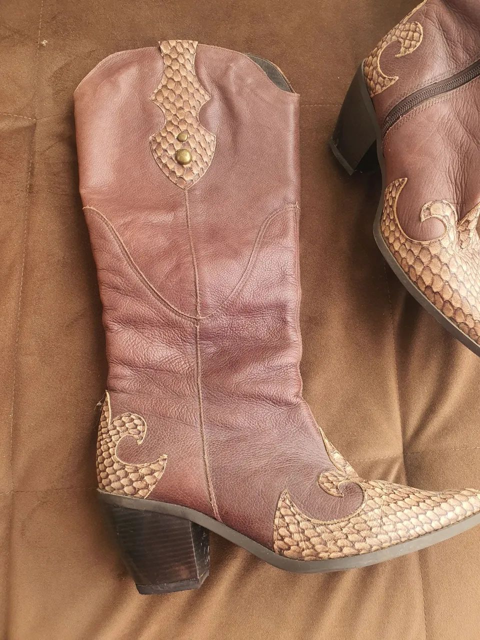 Bota feminina couro legitimo  - Foto 2
