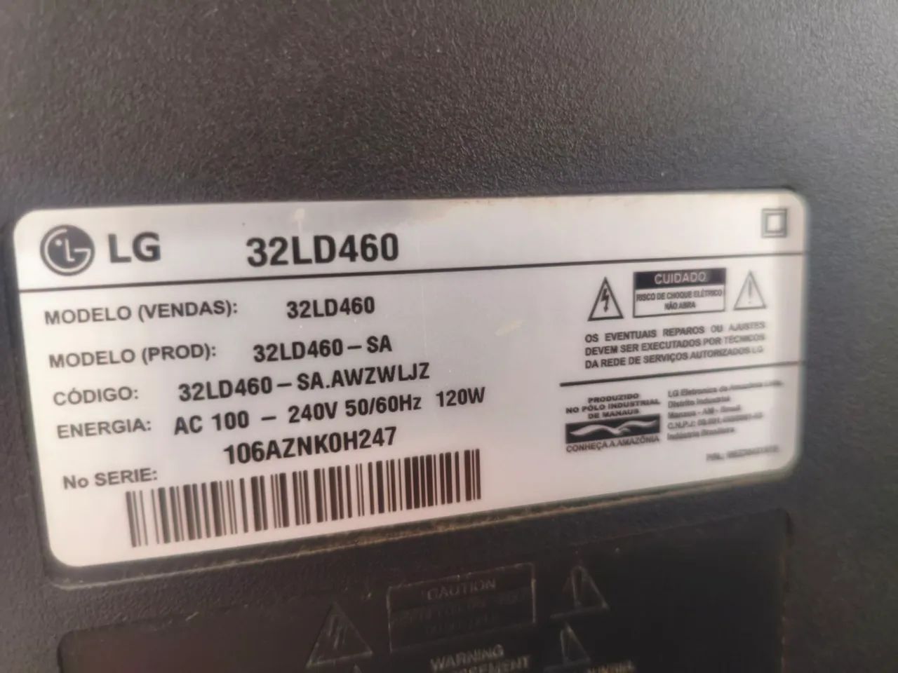 Tv LG 32 polegadas, com conversor digital  - Foto 2